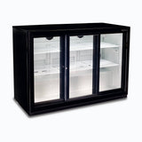 Bromic Back Bar Fridge - 307L - 3 Doors - Sliding - Whisk Hospitality - BB0330GDS-NR-1
