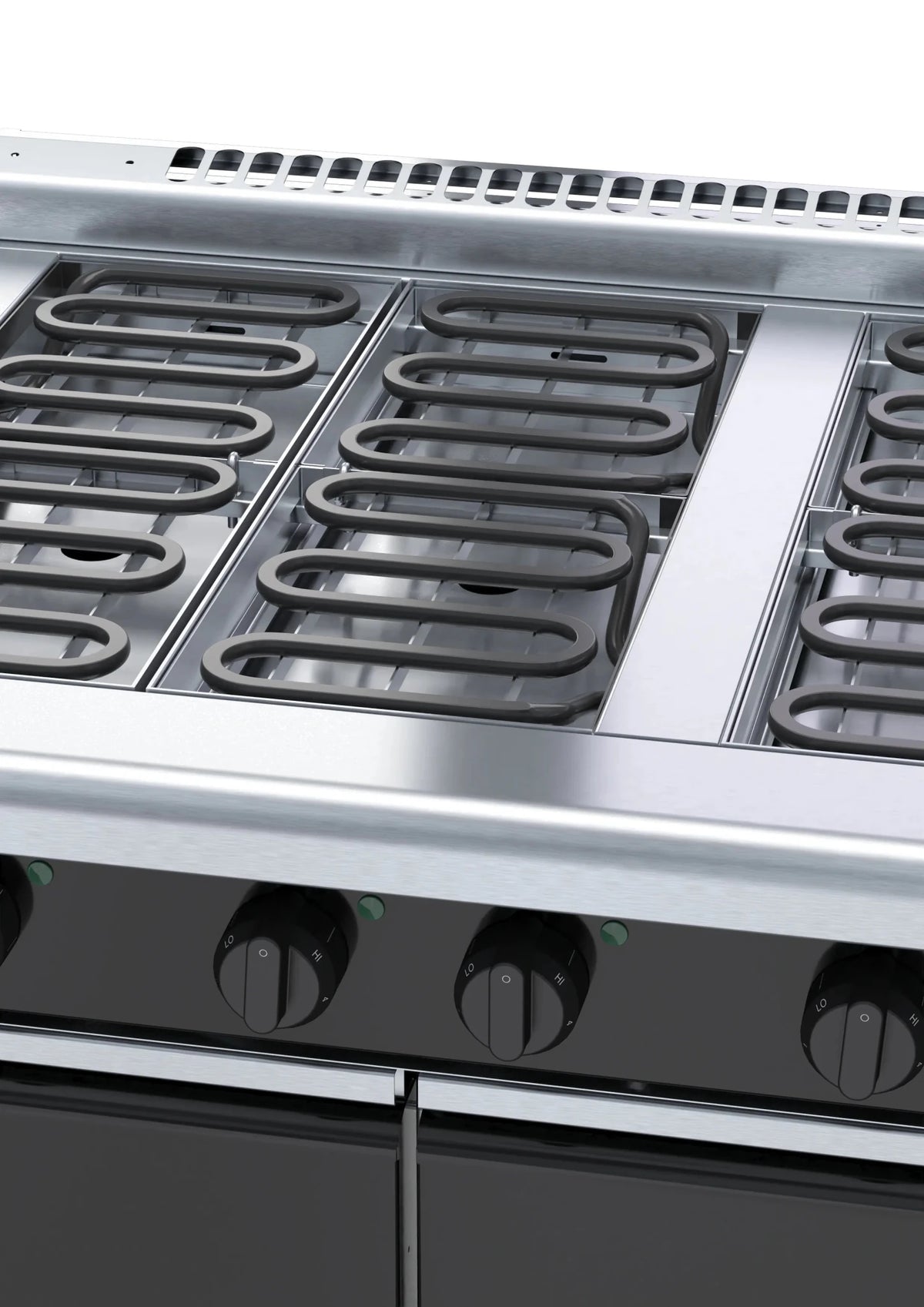 Waldorf Bold Rnlb8600E Cd 900Mm Electric Cooktop Low Back Version Cabinet Base - Whisk Hospitality - RNLB8600E-CD