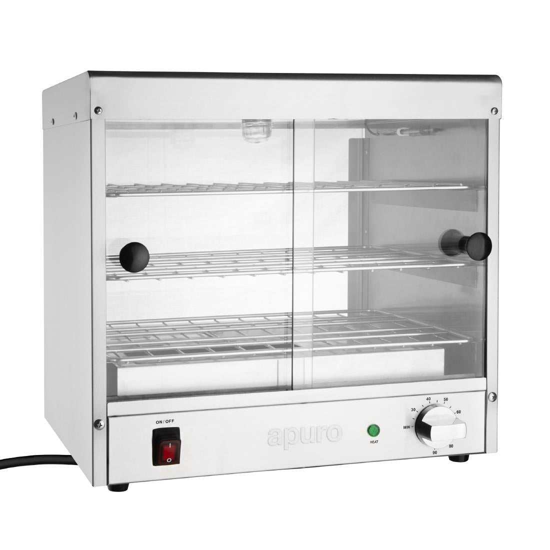 Apuro Pie Cabinet - 30 pie capacity CJ558 - A - Whisk Hospitality - CJ558-A