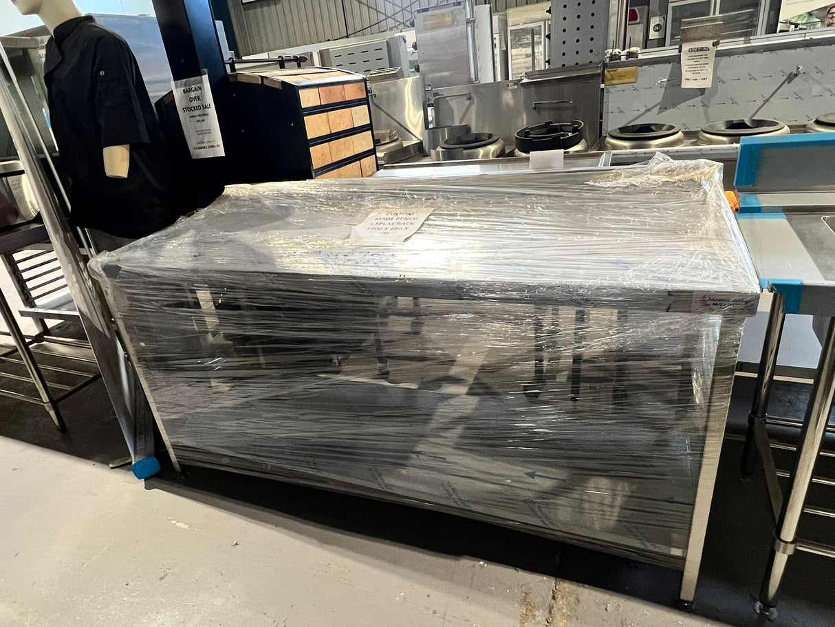 Stainless Steel Bench 1800mmW - Whisk Hospitality - 3PA-7767-SSBench1800