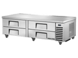 True Refrigeration Under - Equipment Refrigerator 4 Drawers - TRCB - 72 - HC - Whisk Hospitality - TRCB-72-HC