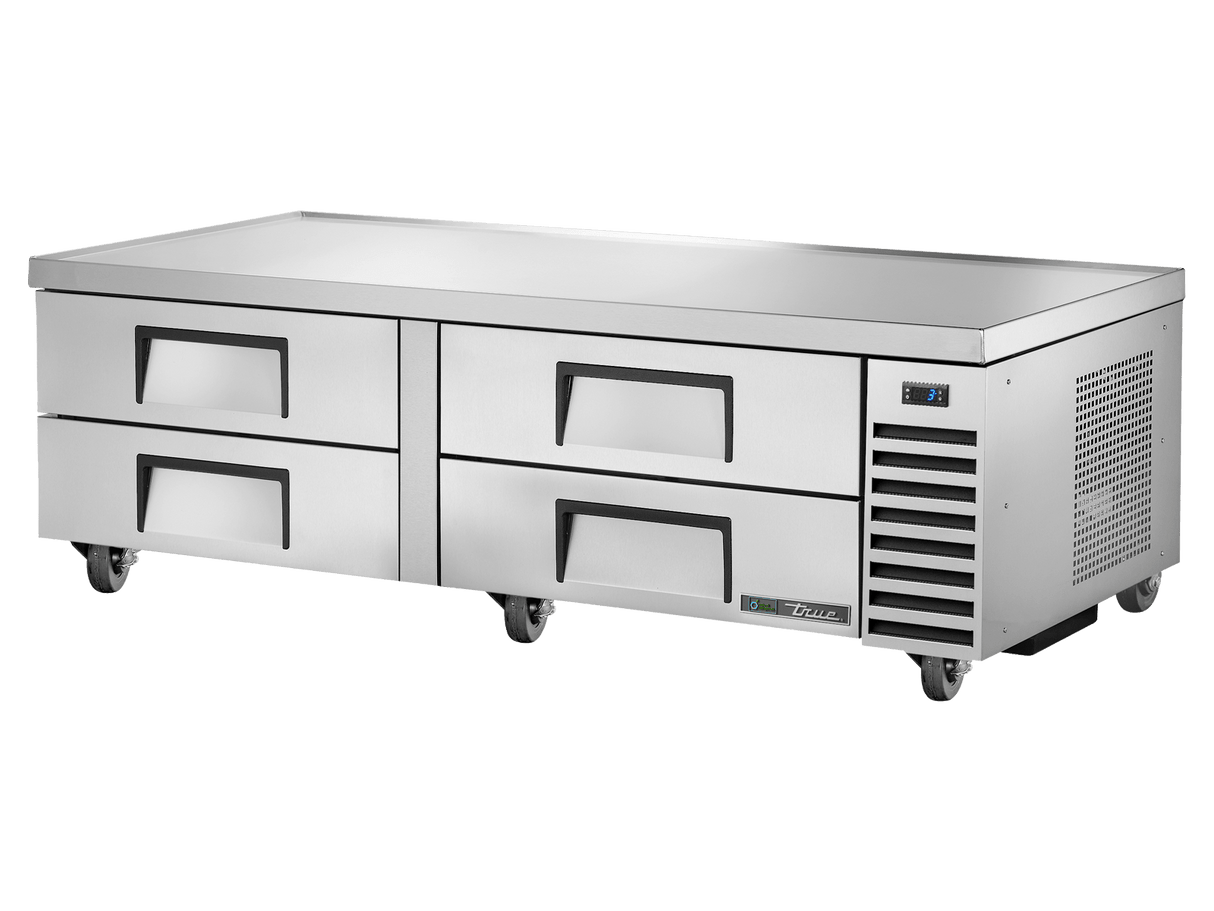True Refrigeration Under - Equipment Refrigerator 4 Drawers - TRCB - 72 - HC - Whisk Hospitality - TRCB-72-HC