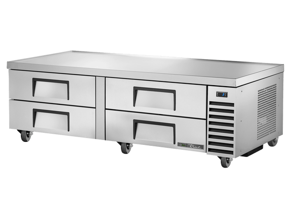 True Refrigeration Under - Equipment Refrigerator 4 Drawers - TRCB - 72 - HC - Whisk Hospitality - TRCB-72-HC
