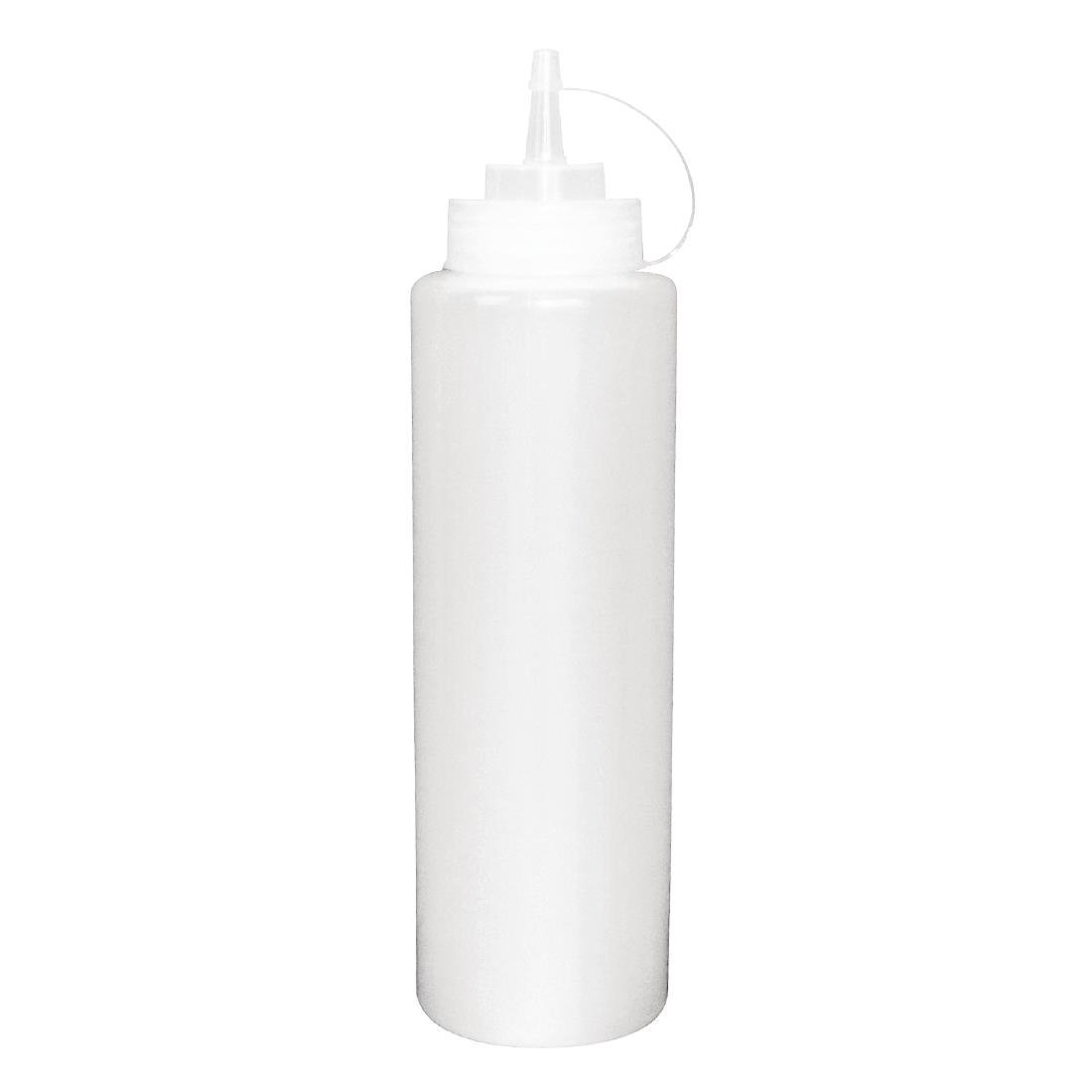 Vogue Squeeze Bottle Clear - 225ml 8oz K062 - Whisk Hospitality - K062