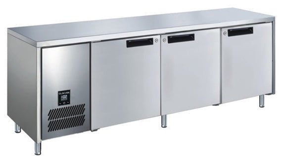 Glacian 3 Door Slimline 660mm Deep Freezer BFS61885 - Whisk Hospitality - BFS61885