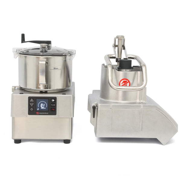 Sammic ULTRA RANGE COMBINATION VEGE PREP MACHINE - 5.5L BOWL WITH BLADE SET CK - 45V *3 blade set - Whisk Hospitality - CK-45V *3 blade set