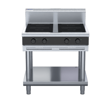 Waldorf Bold Inb8400R5 Ls 900Mm Electric Induction Cooktop Leg Stand - Whisk Hospitality - INB8400R5-LS