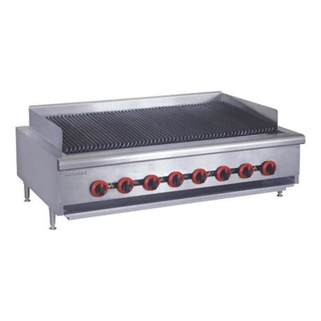 QR - 48E Natural Gas 8 Burner Char Grill Top - Whisk Hospitality - QR-48E