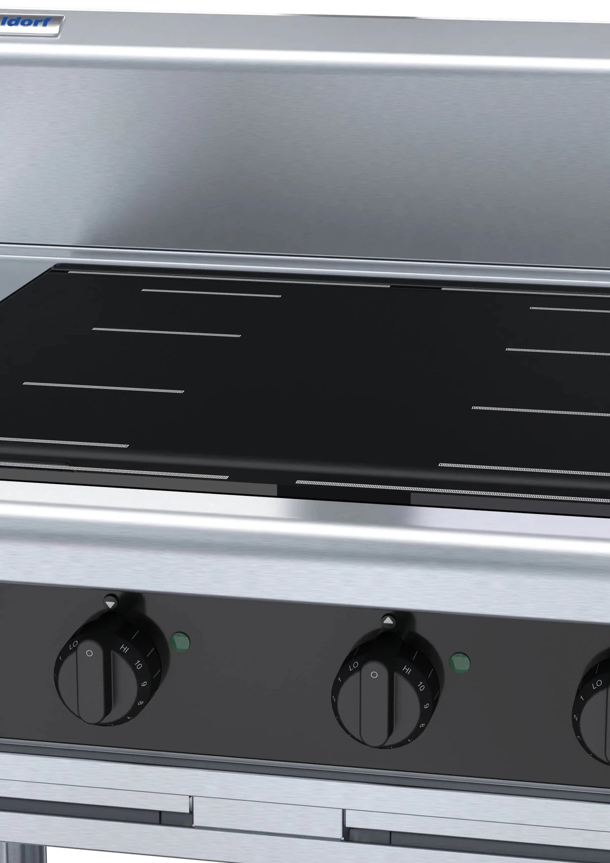 Waldorf Bold Inb8400F Ls 900Mm Electric Induction Cooktop Leg Stand - Whisk Hospitality - INB8400F-LS