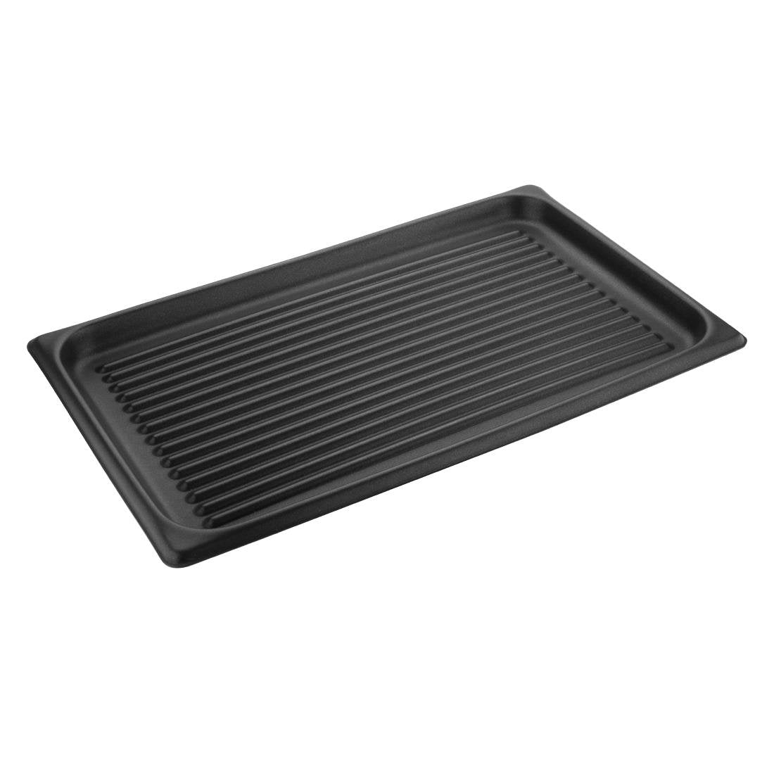 Vogue Ridged Baking Sheet Aluminium - 530x325x30mm S372 - Whisk Hospitality - S372
