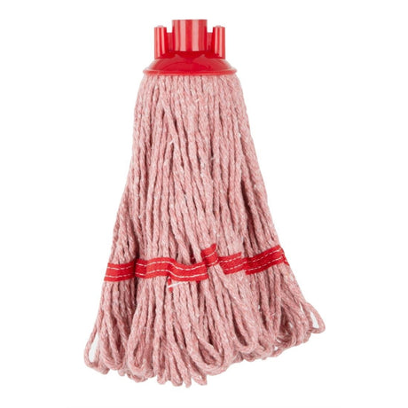 Jantex Deck Mop Head Red Stripe - 200g HX245 - Whisk Hospitality - HX245
