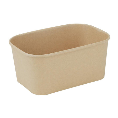 Fiesta Recyclable Rectangular Food Container - 1000ml (Pack 300) HW623 - Whisk Hospitality - HW623