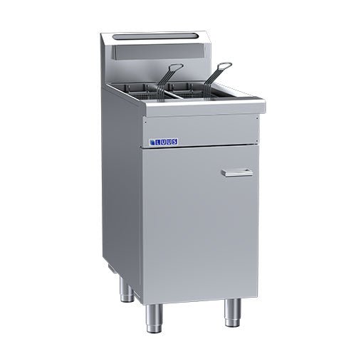 Luus FSV-45 2 Basket Fryer - Whisk Hospitality - 3PA-7688-LUU-FSV-45-NG/LPG