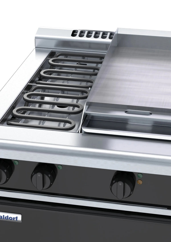 Waldorf Bold Rnlb8403E Cd 600Mm Electric Cooktop Low Back Version Cabinet Base - Whisk Hospitality - RNLB8403E-CD