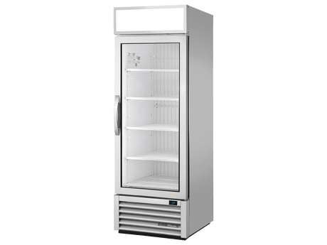 True Refrigeration Upright Retail Merchandiser Freezer 1 Full Glass Swing Door - GDM - 23F - HC - FGD01 - Whisk Hospitality - GDM-23F-HC-FGD01