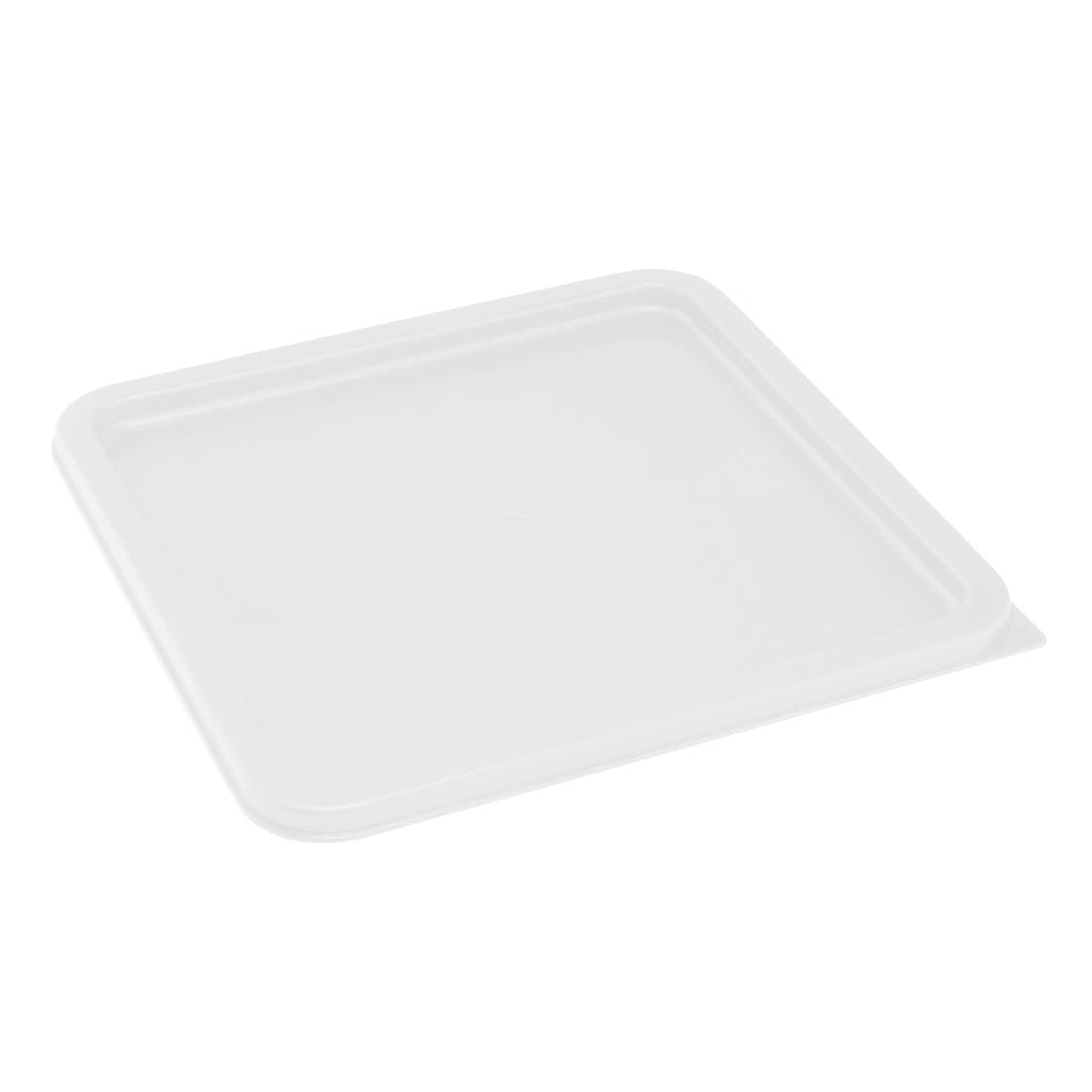 Hygiplas Square White Lid for - 10/15/20Ltr HY418 - Whisk Hospitality - HY418