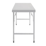 Vogue St/St Folding Table - 1800x600x900mm CB906 - Whisk Hospitality - CB906