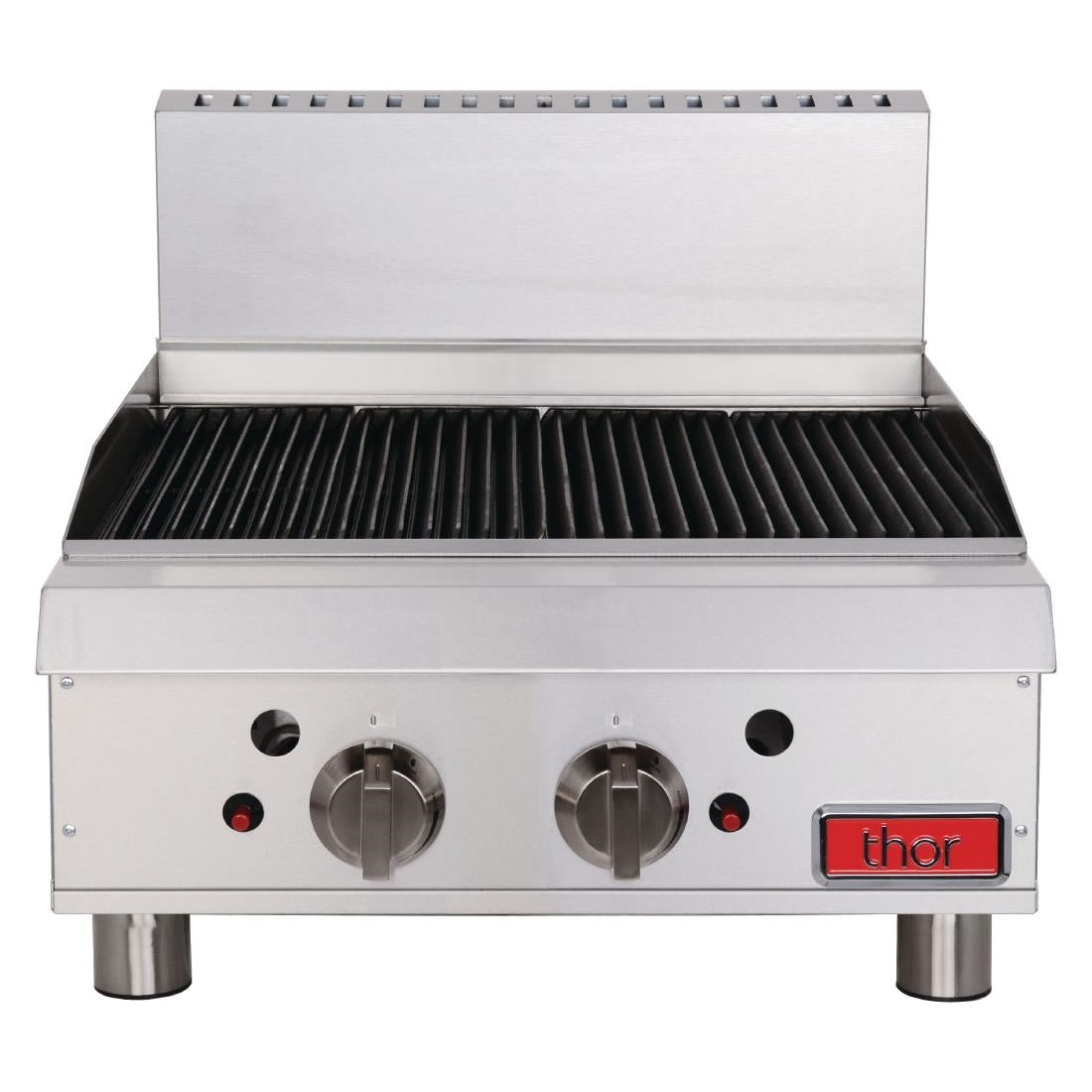 Thor Gas Char Broiler 24" - Radiant manual controls w/flame fail NG TR - CBR24F NG GH103 - N - Whisk Hospitality - GH103-N