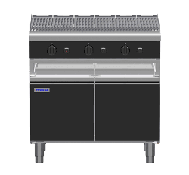 Waldorf Bold Chlb8900G Cd 900Mm Gas Chargrill Low Back Version Cabinet Base - Whisk Hospitality - CHLB8900G-CD