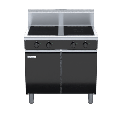 Waldorf Bold Inb8400R5F Cd 900Mm Electric Induction Cooktop Cabinet Base - Whisk Hospitality - INB8400R5F-CD