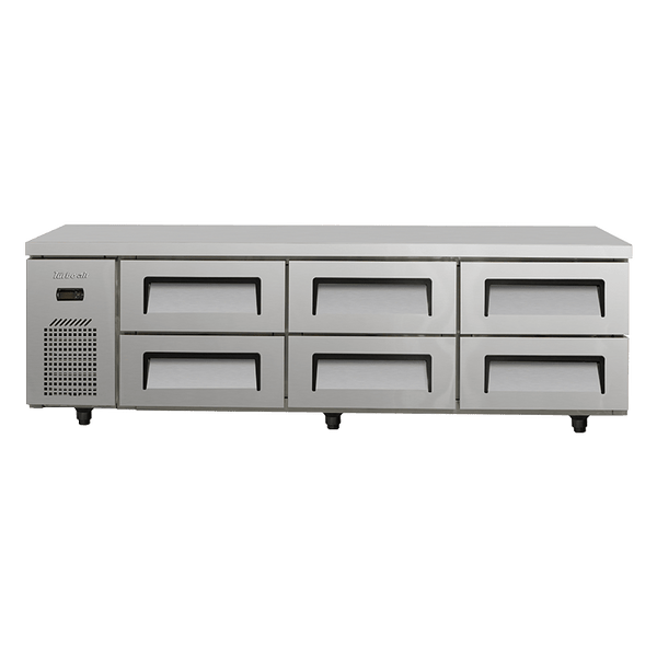 Turbo Air 6 Drawer Chef Base Fridge 1800mm TCB18-6-N - Whisk Hospitality - TCB18-6-N