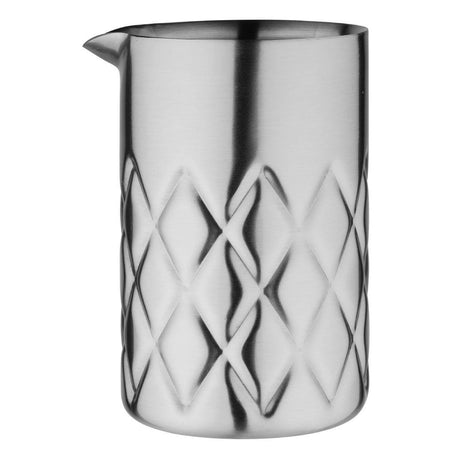 Olympia Double Wall Mixing Glass Stainless Steel - 139x86mm HZ236 - Whisk Hospitality - HZ236