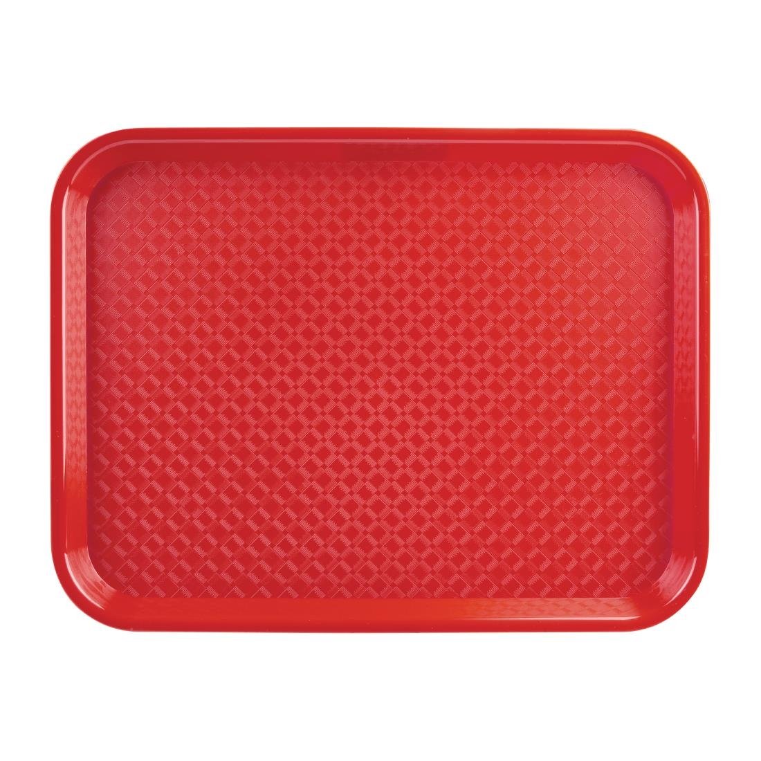 Olympia Kristallon Foodservice Tray Red - 350x450mm P510 - Whisk Hospitality - P510