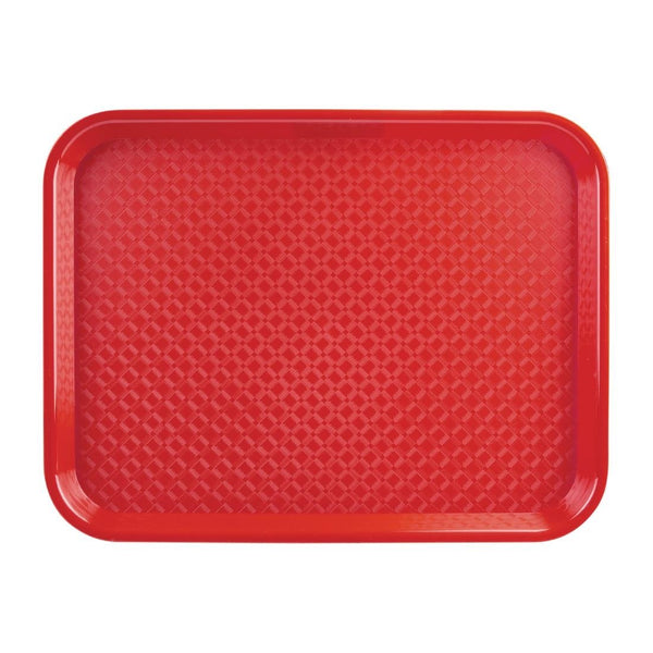 Olympia Kristallon Foodservice Tray Red - 350x450mm P510 - Whisk Hospitality - P510