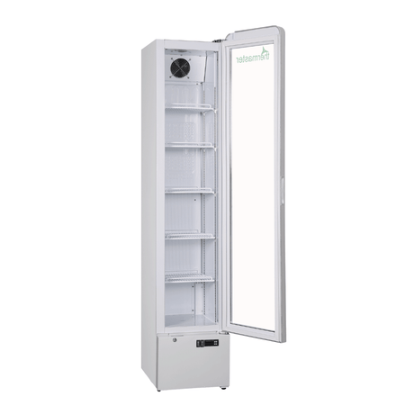 Thermaster SlimFit Upright Glass Door Beverage Fridge  -  LG166FA - Whisk Hospitality - LG166FA