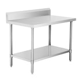 WBB7 - 1200/A Workbench with Splashback - Whisk Hospitality - WBB7-1200/A
