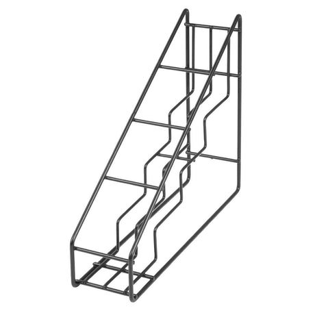 Olympia Syrup Bottle Stand Black Wire - 400x105x320mm HY987 - Whisk Hospitality - HY987