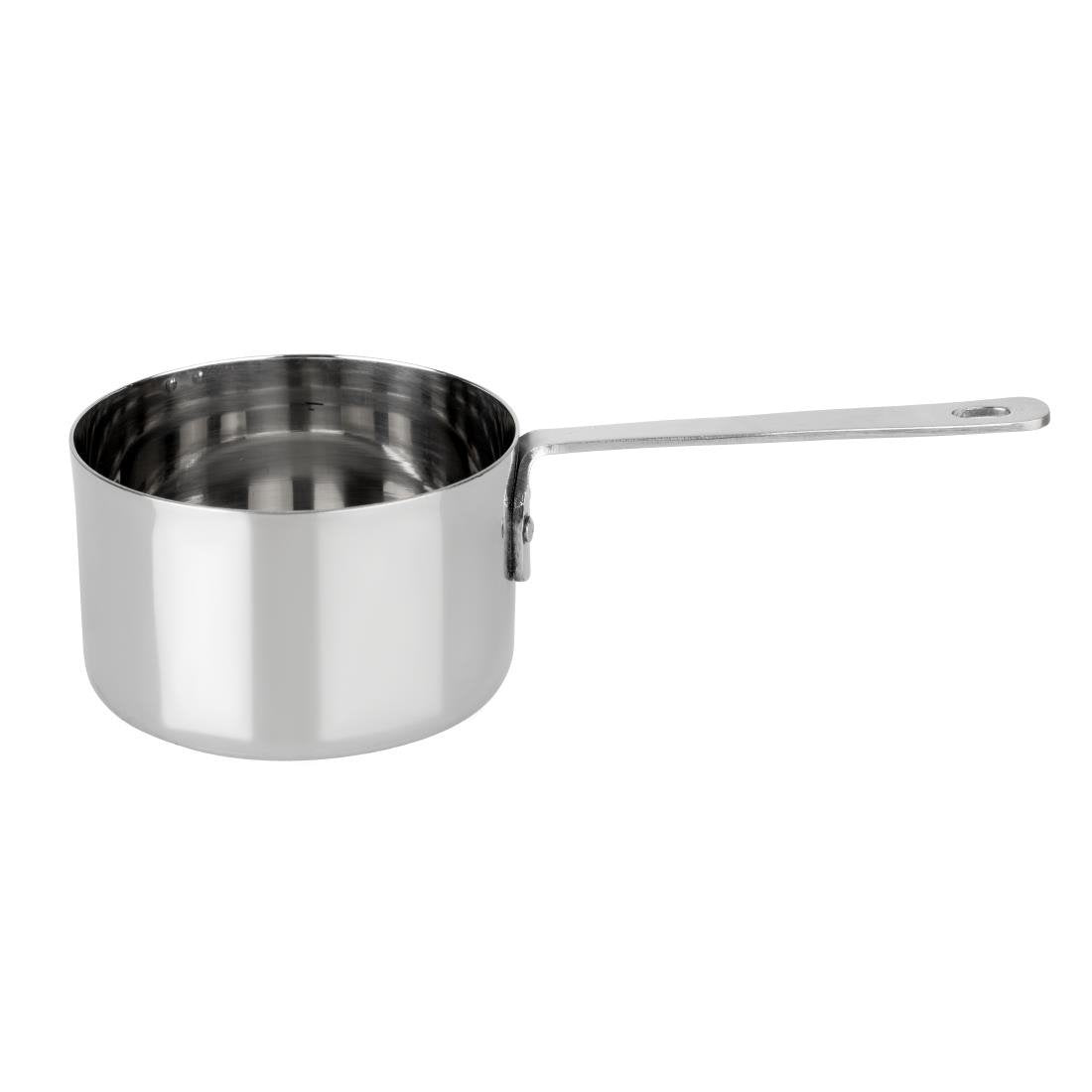 Olympia Table Presentation Mini Sauce Pan Stainless Steel - 70x45mm HY131 - Whisk Hospitality - HY131