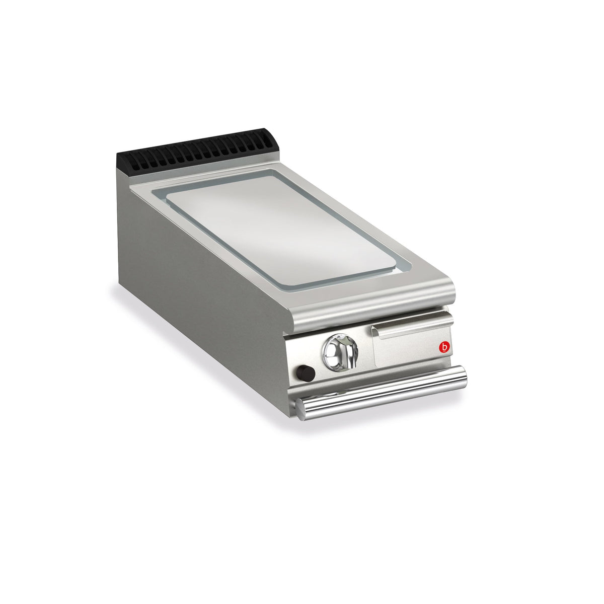BARON 1 Burner Gas Fry Top With Smooth Mild Steel Plate - Whisk Hospitality - Q70SFT/G400