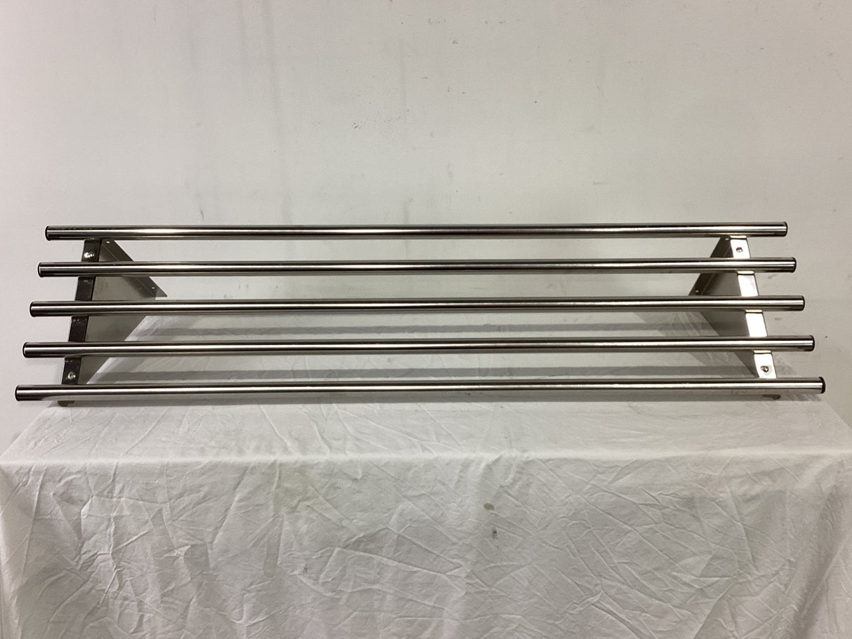 Single Tier Pipe Wall Shelf 1200w x 300d x 300h - Whisk Hospitality - 790966