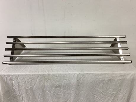 Single Tier Pipe Wall Shelf 1200w x 300d x 300h - Whisk Hospitality - 790966