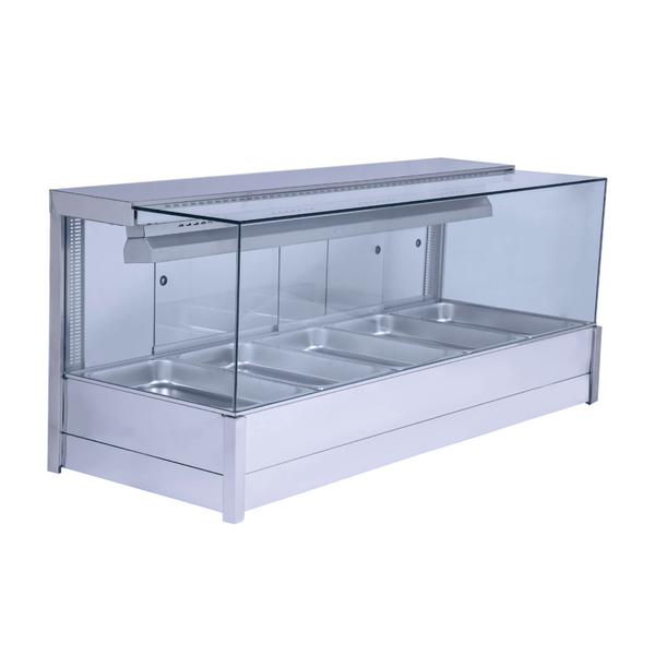Bonvue Square Countertop Wet and Dry Bain Marie - BM17SC - Whisk Hospitality - BM17SC