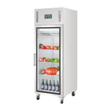 Polar G - Series Gastro Display Glass Door Fridge - 600Ltr GH218 - A - Whisk Hospitality - GH218-A