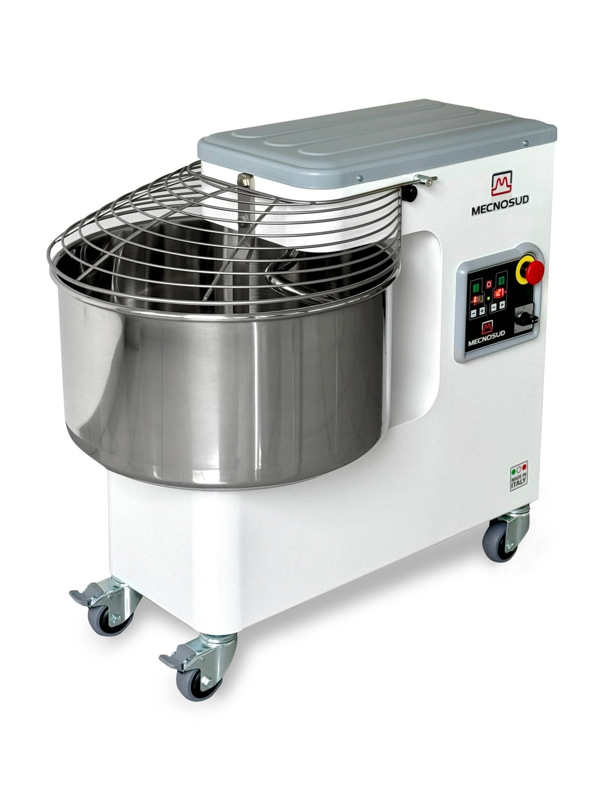 Mecnosud Fixed Head/Bowl 2 Speed Single Phase Spiral Mixer SMM3344 - Whisk Hospitality - SMM3344
