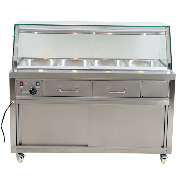 Thermaster Heated Bain Marie Food Display - PG150FE-YG - Whisk Hospitality - PG150FE-YG