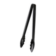 Vogue Tongs Black - 305mm 12" P925 - Whisk Hospitality - P925
