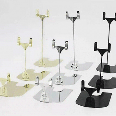 Label Holder - U Shape - Black / 75mm - Whisk Hospitality - 402625