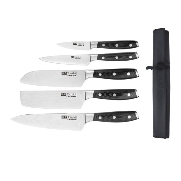 Vogue Tsuki Series 7 Knife Set (5 Piece) S617 - Whisk Hospitality - S617