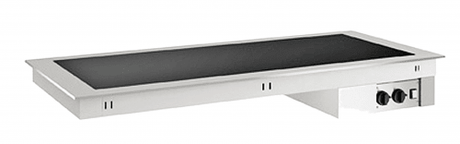 Drop - In Emainox Heated Ceramic Glass Hotplate - Whisk Hospitality - 8046400