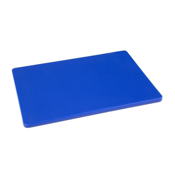 Hygiplas Low Density Chopping Board Blue - 305x229x12mm GH791 - Whisk Hospitality - GH791