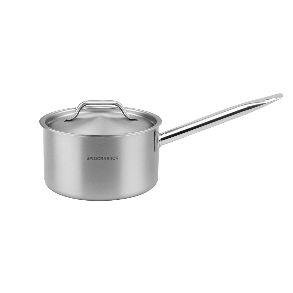Sauce Pot - (03) - IH - S/S - 3.8L - 200(˜)*120(H)mm - Whisk Hospitality - 41996