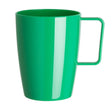 Olympia Kristallon Polycarbonate Handled Beaker Green - 284ml 10oz (Box 12) CE287 - Whisk Hospitality - CE287
