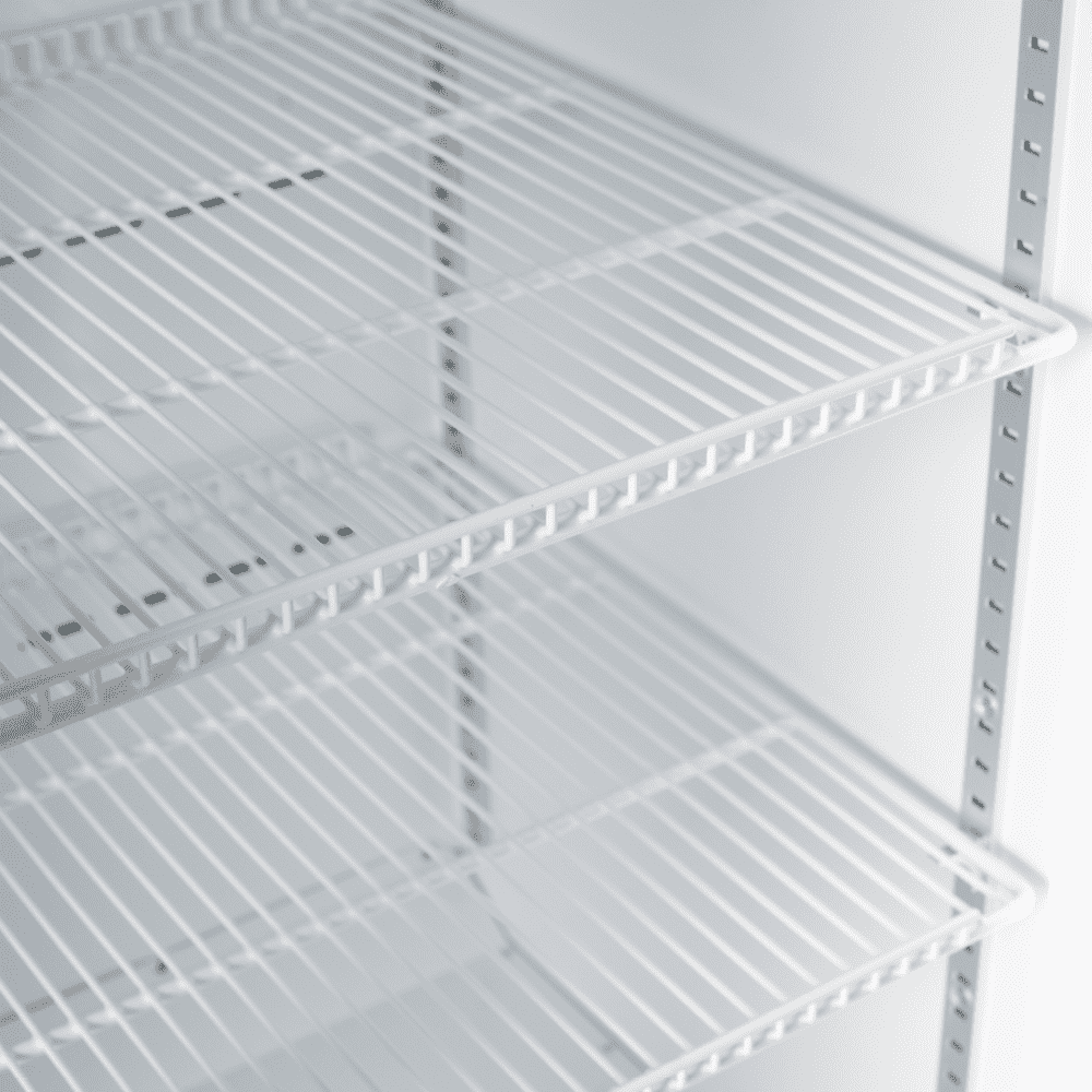 Bromic Upright Display Fridge - 960L - 2 Doors - Flat Glass - Cassette - Black - Whisk Hospitality - GM1000LBCAS