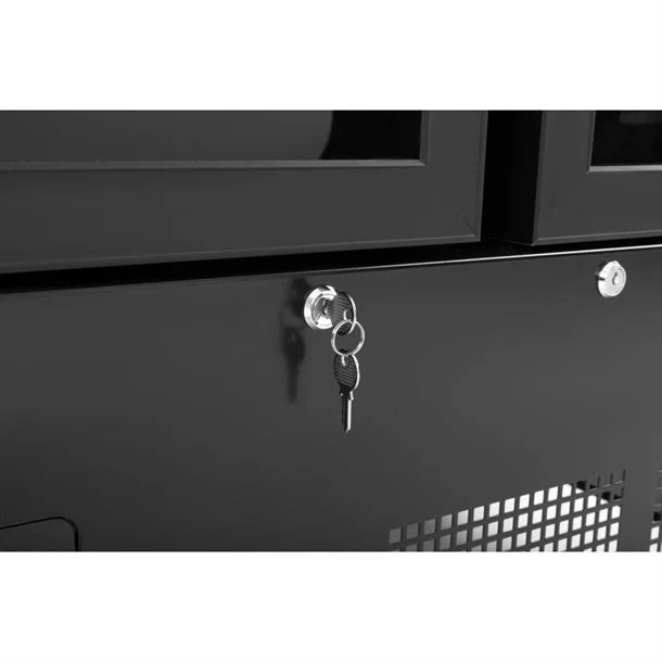 Polar G - Series Multideck Fridge with Double Doors GP485 - A - Whisk Hospitality - GP485-A