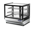 Atosa COUNTERTOP SQUARE CAKE SHOWCASE 700 MM FRIDGE WSF120L - Whisk Hospitality - WSF120L