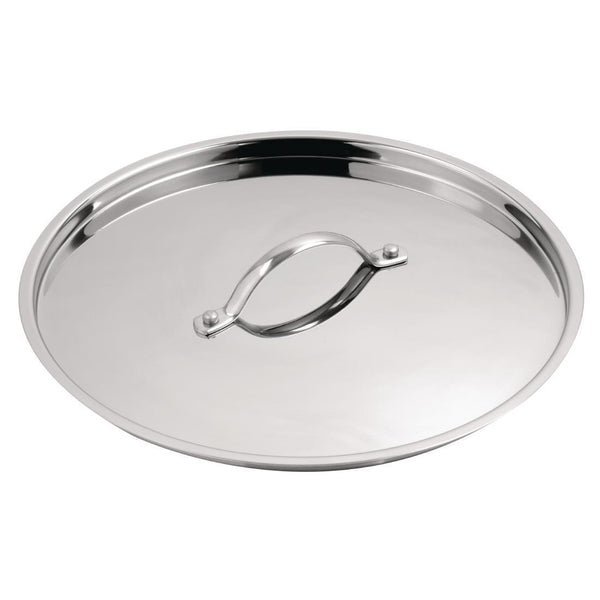 Vogue Lid St/St - 280mm 11" Y426 - Whisk Hospitality - Y426